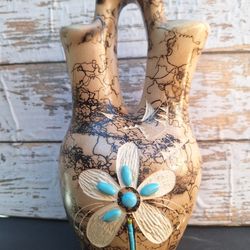 Wedding Vase Horsehair Pottery