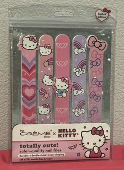 Sanrio Hello Kitty x The Creme Shop Nail File Set NIP