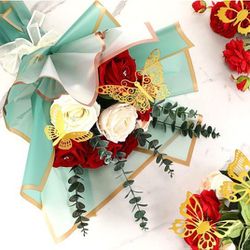 DIY Bouquet 3D Paper Holder Design