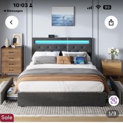 Upholstered Storage Bed Queen Wayfair 