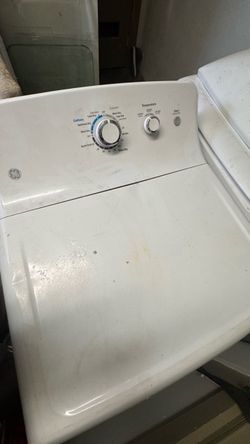 GE White Electric Dryer