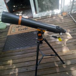 Brand New 90mm.Telescope For Kids Or Beginners.