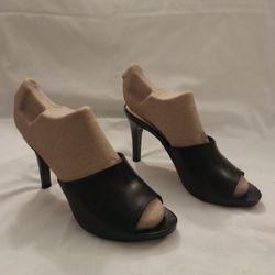 Slip On Black Heels. 