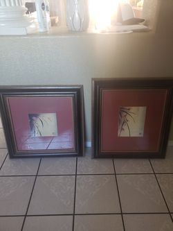 Decorative paintings, cuadros, frame