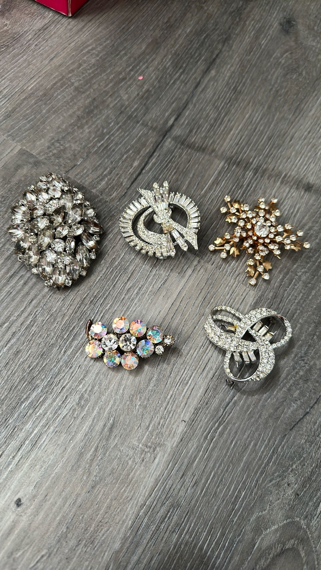 costume jewelry- pins