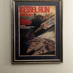Kessel Run Qualifiers Original Print - Star Wars