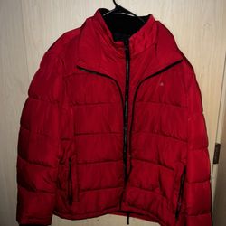 Calvin Klein Doubled Zipper Puffer 