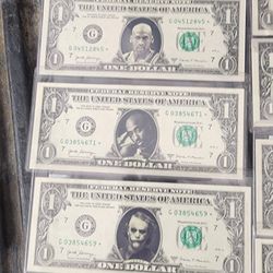 Collectibles dollar start certified bills