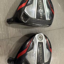 Taylormade Stealth 2 - 3 wood (15 Degree) and 5 wood (19 Degree)