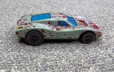 Vintage Hot Wheels Sizzlers Ford MK IV Redline Electric Car Mexico Mattel