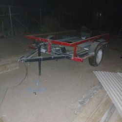 Utility Trailer Brand New 15"trailer Rims And Tires Led Lights 