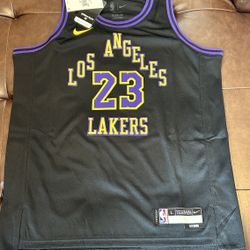 Nike Kid’s LA Lakers L. James 23 Jersey