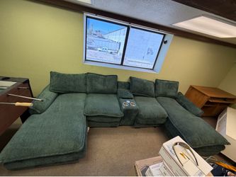 Green Sectional Couch