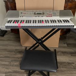 Casio LK-94tv Key Lighting System 61 Key With AC Adaptor, Bench & Stand Good Condition $140 Firm On Price