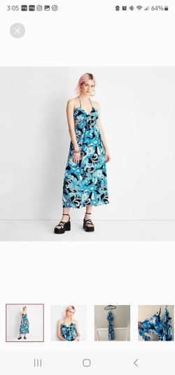 New Cutout Floral Dress