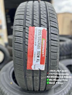 255/55/20 Landspider All Season New Set of Tires Installed and Balanced Set de Llantas Nuevas Instaladas y Balanceadas