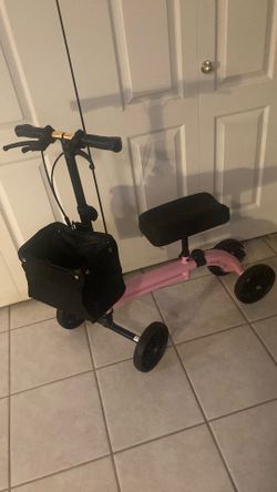 Knee Scooter New With Large Soft Pad for Comfort