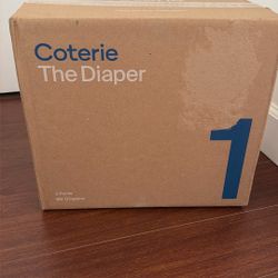 Coterie The Diaper Size 1. Three Packs -  99 Diaoers Total