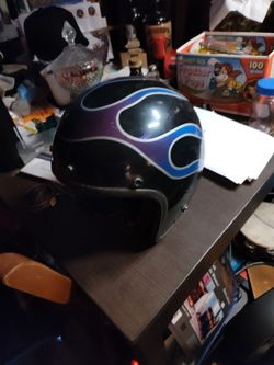 Vintage Motorcycle Helmet 1970s