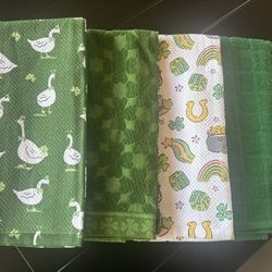 St. Patrick's Day Kitchen Towels