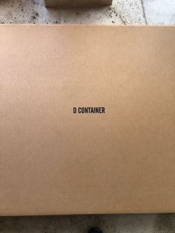 D CONTAINER (QTY OF 2)