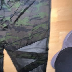 Camouflage Patterned Leggings XL