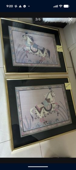 Two frame horse