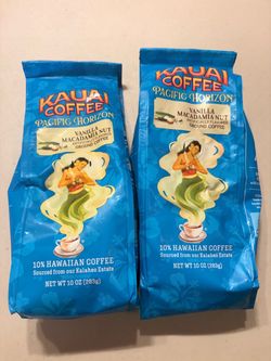 Kauai Coffee Vanilla Macadamia Nut Ground Coffee 2-Pack