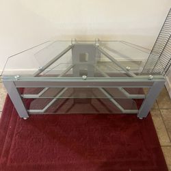 Glass Tv Stand/ Table