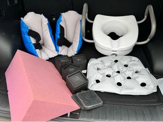 Bed Risers Toilet Seat Riser Wedge Pillow More