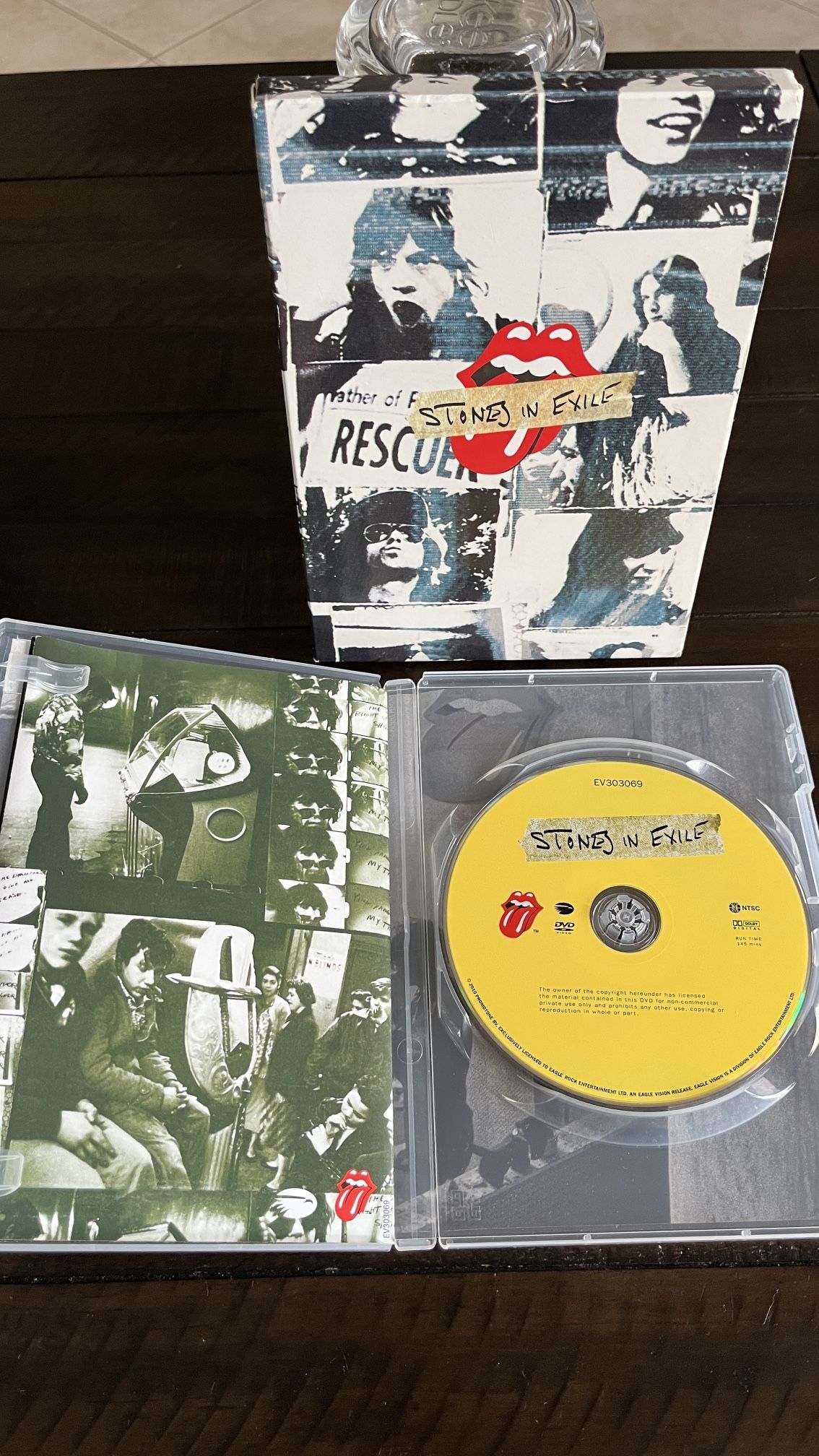 Like New Rolling Stones DVD “Stones In Exile” Documentary