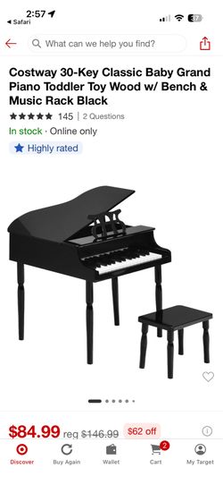Toddler Grand Piano