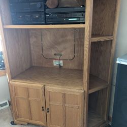 Corner Entertainment Center $200