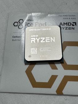 AMD Ryzen 7 5800X3D 8-core 16-Thread 3.4-4.5Ghz 3-Level Cache 96MB CPU Processor