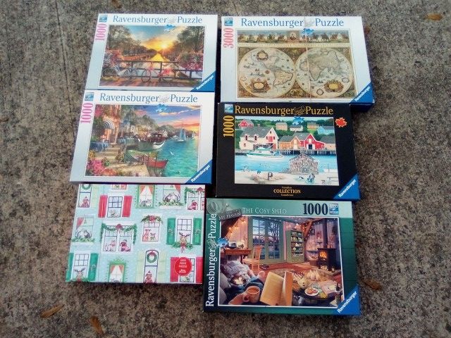 Lot Of 8 Jigsaw Puzzles 30.00