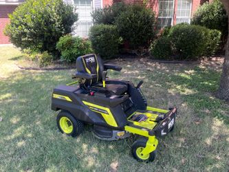 Ryobi electric zero turn mower 32”