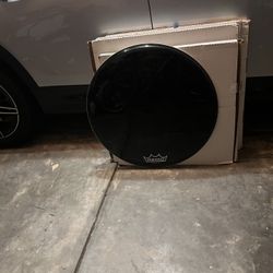 Reno Powermax Ebony Bass drum Heads