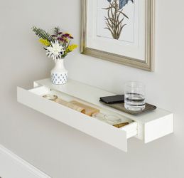 Floating Shelf w/Drawer