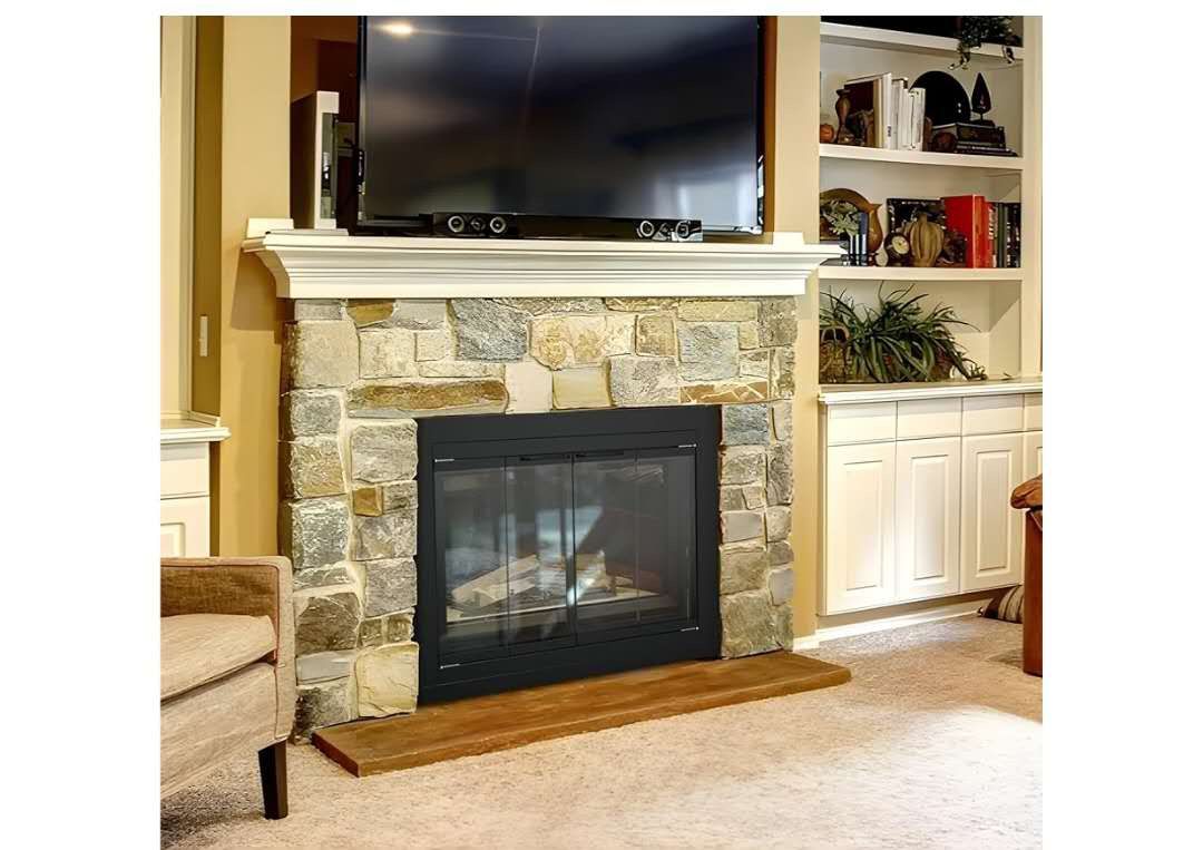 Stanbroil Fireplace Glass Bi-fold Style Door