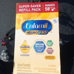 Two Boxes Of Enfamil Baby Formula. Each Box Is 36.4 Oz They Retail For $60 Each One Box For $40 Or Two Boxes For 70