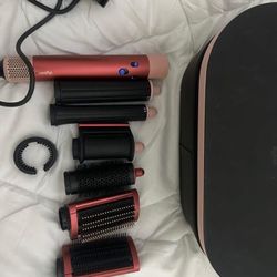 Dyson air Wrap Strawberry Bronze/ blush Pink