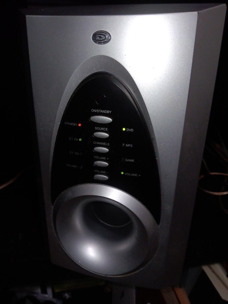 Durabrand Home Theater HT-3916 With 4 JBL Satellite Speakers Plus Center Channel