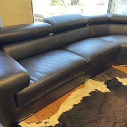 Leather Sectional Couch