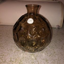 Amber Glass Thumbnail Bottle