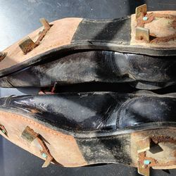 Vintage metal cleats