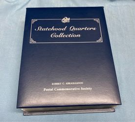 Postal Commemorative Society Statehood Quarter Collection with binder