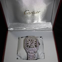 Cartier Iced Out Watch