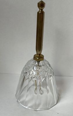 Vintage Crystal  Bell