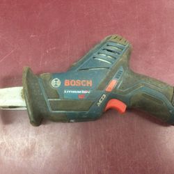BOSCH 12V CORDLESS COMPACT RECIPROCATING SAW / SAWZALL + BATTERY LITHIUM Li-Ion