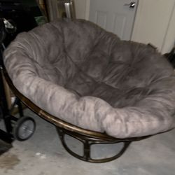 Papasan chair and cushion Cost Plus World Market 